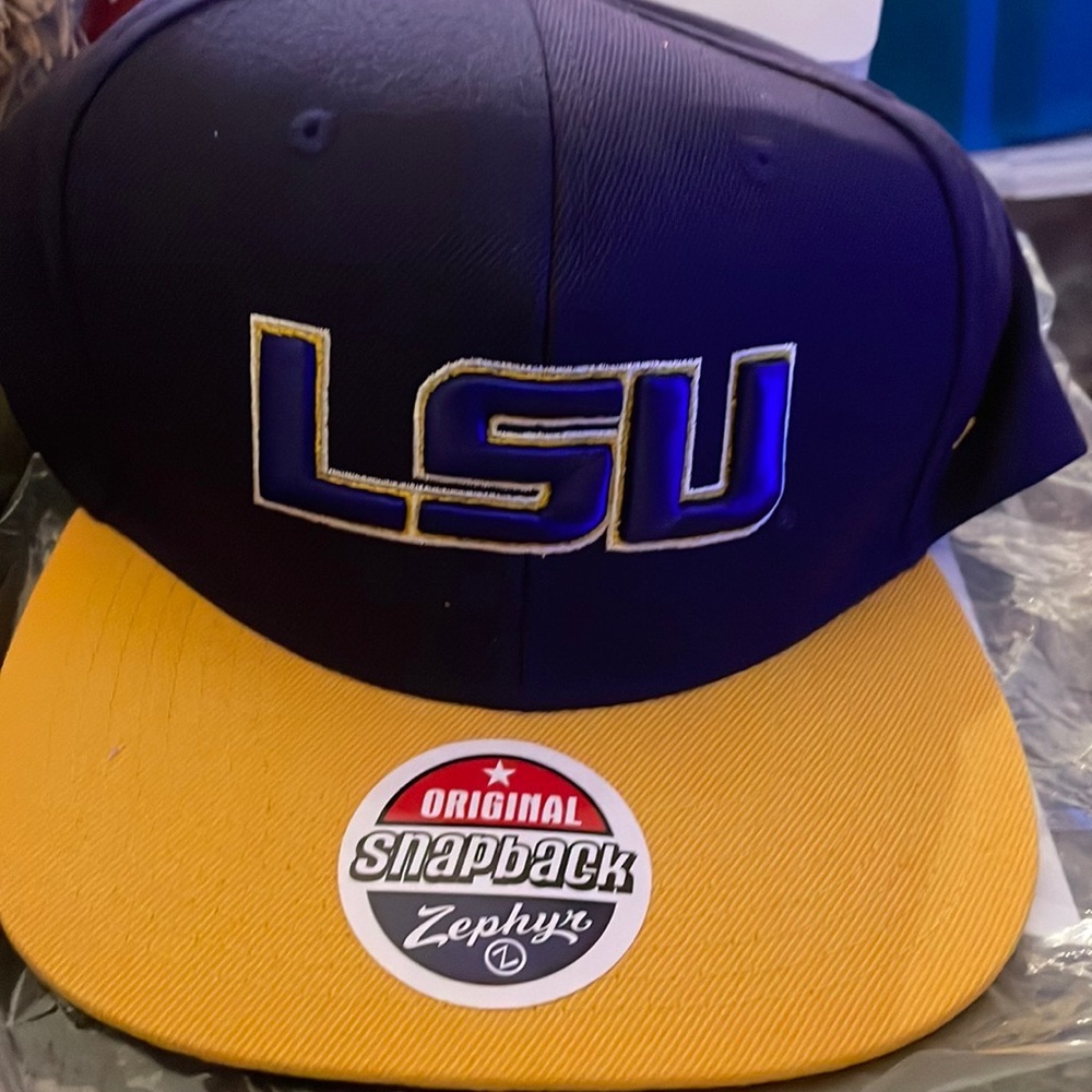 SnapBack LSU Cap - Picture 3 of 4